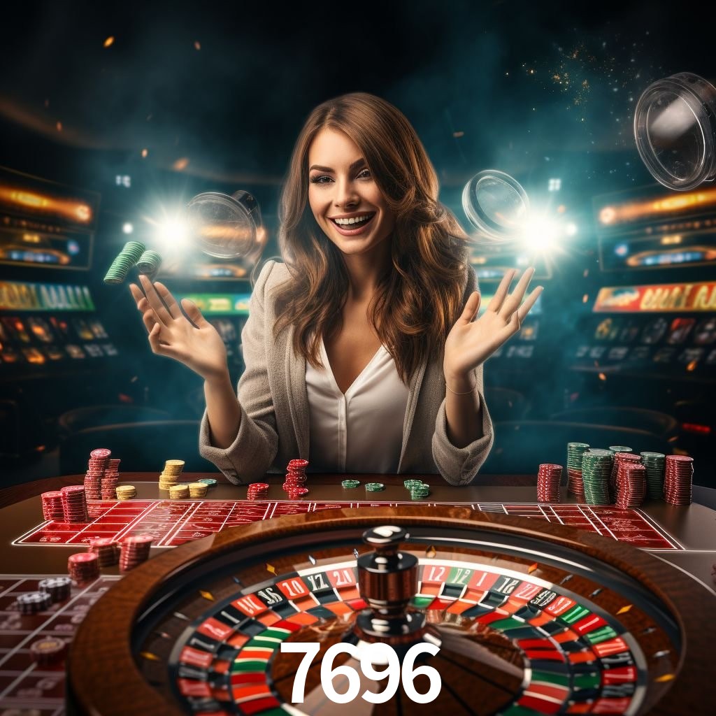 Sinta a adrenalina dos jogos de cassino com 7696